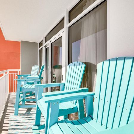 Oceanfront Condo With Huge Balcony Walk To Skywheel Myrtle Beach Dış mekan fotoğraf