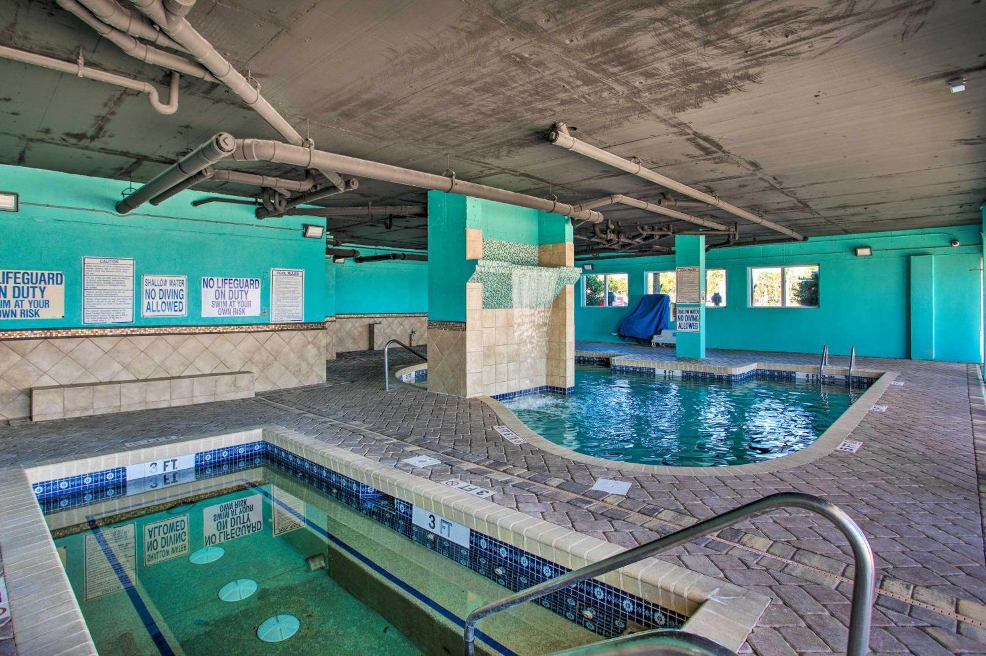 Oceanfront Condo With Huge Balcony Walk To Skywheel Myrtle Beach Dış mekan fotoğraf