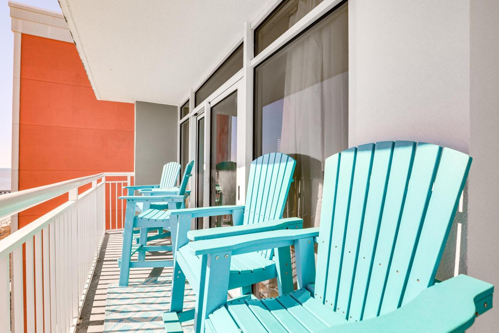 Oceanfront Condo With Huge Balcony Walk To Skywheel Myrtle Beach Dış mekan fotoğraf
